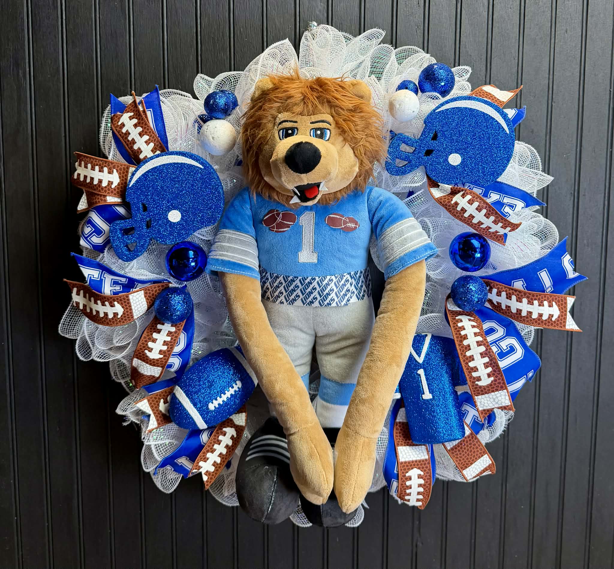 Detroit Lions 24" Roary Wreath